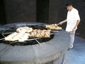 Volcanic Barbecue Chef Timanfaya