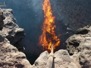 Fire Demonstration Timanfaya