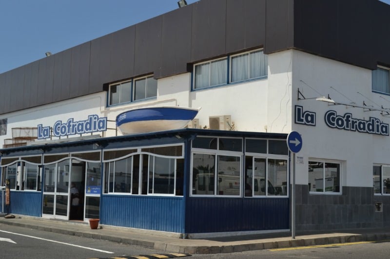 Fish restaurant Playa Blanca