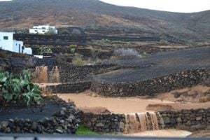 Rain in Lanzarote
