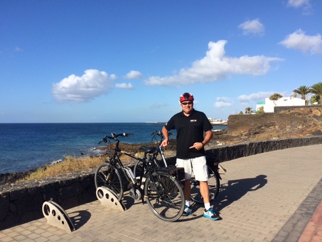 Mike with an E-Bike