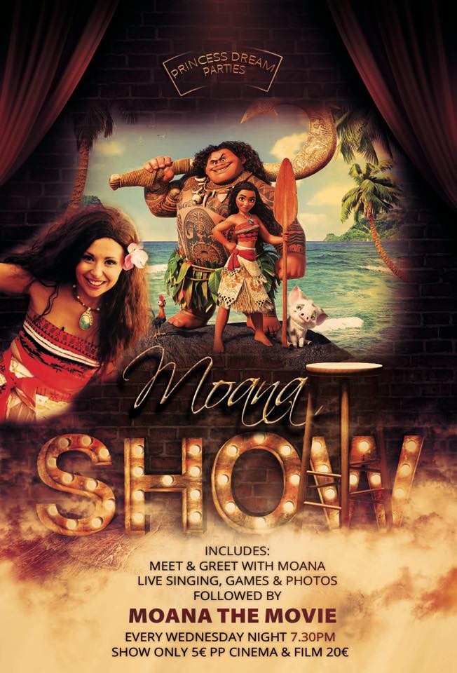 Moana Show Poster