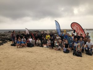 Beach clean up