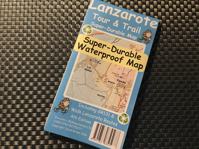 Lanzarote trail map