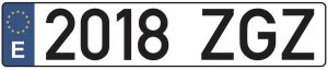 Number Plates