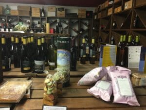 Gourmet food shopping